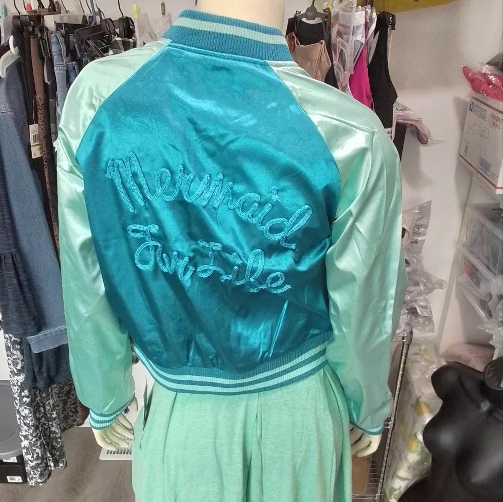 Iron Fist Bomber Satin Jacket NEW WITH TAGS - Picture 2 of 14